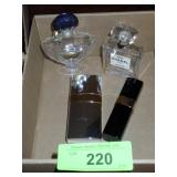 VTG SHALIMAR GUERLAIN PERFUME BOTTLE, CHANEL No5 >