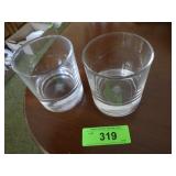 2 ROYAL CROWN 3D HOLOGRAMHIGH BALL GLASSES