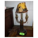 VINTAGE TRENCH ART ARTILLARY SHELL LAMP