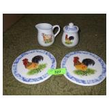 COUNTRY BARN TRIVITS AND CREAM & SUGAR