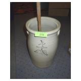 VINTAGE RED WING BIRCH LEAF 4 GAL. BUTTER CHURN>>
