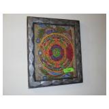 MEXICAN FOLK ART ZODIAC CALENDAR PAPEL AMATE >>>>