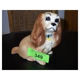 VINTAGE WALT DISNEY LADY & TRAMP CERAMIC BANK