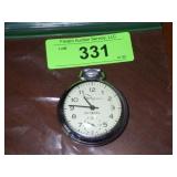 VINTAGE INGRAHAM BILTMORE POCKET WATCH - RUNS