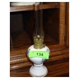 VINTAGE ENESCO MINIATURE OIL LAMP