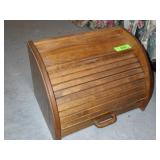 OAK BREAD BOX