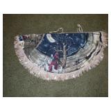 KURT ADLER NATIVITY CHRISTMAS TREE SKIRT 48"