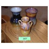 ASST. SIGNED HAND THROWN POTTERY