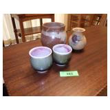 ASST. SIGNED HAND THROWN POTTERY