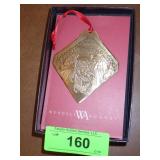 1923 WENDELL AUGUST SOLID BRONZE ORNAMENT