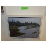 ALEC RICHARDSON OIL ON CANVAS PANEL 9 x 12 >>>>