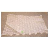 VINTAGE TABLECLOTH  52 x 68