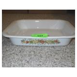 CORNING WARE SPICE OF LIFE CASSEROLE 12 x 10 x 2