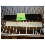 VINTAGE K&E SLIDE RULE W/ LEATHER SHEATH