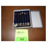 VINTAGE STERLING SILVER JAPANESE DEMITASSE SPOONS>