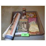 WOOD KOKESHI DOLL, 1986 JAPANESE CALENDAR (GREAT>>