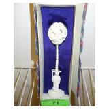 VINTAGE CARVED CHINESE PUZZLE BALL WITH STAND>>>