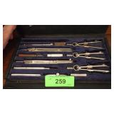 VINTAGE CHARVOZ DRAFTING SET