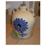 SHADOWLAWN STONEWARE BIRDHOUSE