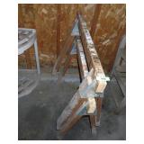 2 SAW HORSES