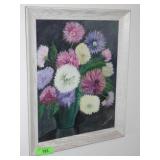 SIGNED PAINTING ON BOARD  17 x 21