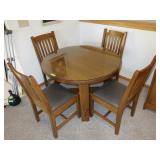 STICKLEY DINING ROOM TABLE & 4 CHAIRS **YOU MUST>>