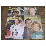 VINTAGE NEWSWEEK MAGAZINES