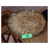 2006 HAND THROWN POTTERY BOWL 13 x 2 SIGNED GB