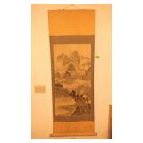 VINTAGE KOREAN HANGING SCROLL 2