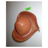 VINTAGE LEATHER BRAZILIAN GAUCHO HAT