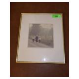 SIGNED BILL COLEMAN AMISH PRINT #245 TENDERLY>>>>>