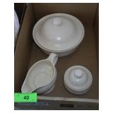 PFALTZGRAFF REMEMBERANCE CREAM & SUGAR, COVERED>>>