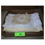 TABLECLOTH, RUNNER & DOILY