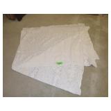 VINTAGE LACE TABLECLOTH 72 x 54