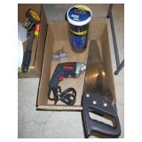 SKIL DRILL (TURNS ON), SAW, CABLE TIES, MASTER >>>