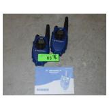 MOTOROLA WALKIE TALKIES (UNTESTED)
