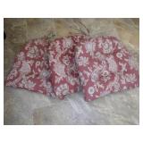 3 OUTDOOR CHAIR CUSHIONS