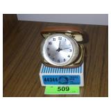 VINTAGE WESTCLOX TRAVEL CLOCK - RUNS