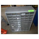 PARTS BIN W/ ASST SCREWS  15 x 7 x 18