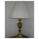 BRASS LAMP 29" TO FINIAL TOP