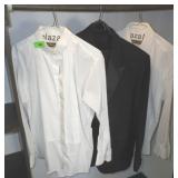FORMAL WEAR TUXEDO (JACKET 42R) 2 SHIRTS (33/34)