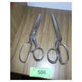 GRIFFON PINKING SHEARS & KEEN KUTTER SCISSORS