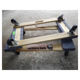 2 FURNITURE DOLLIES (ONE NEEDS NEW WHEEL) 30 x 18