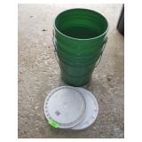 (2) 5 GALLON BUCKETS W/ LIDS