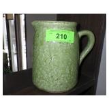 STONEWARE PITCHER 8"