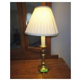 BRASS LAMP 24 1/2" TO FINIAL TOP (MATCHES #474)