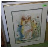 1974 DON NEDOBECK SIGNED PRINT **NO SHIPPING**>>>