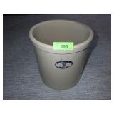 VINTAGE MARSHALL POTTERY 3 GAL. STONEWARE CROCK >>