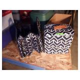 EXPANDING COMPARTMENTAL BAG W/ MATCHING INSULATED>