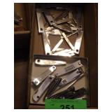 NOS POCKET KNIFE KEY CHAINS, NAIL CLIPPERS